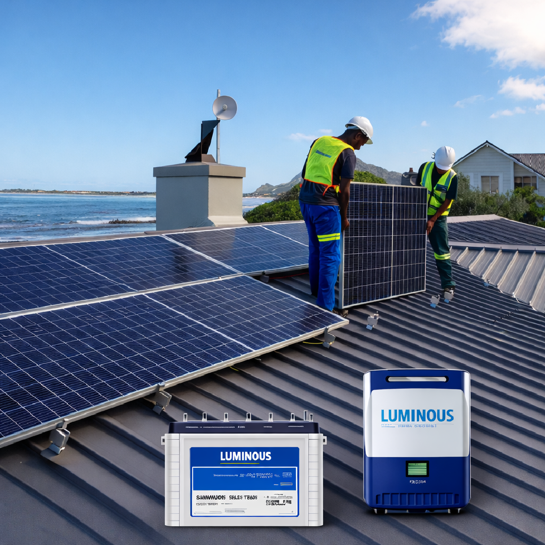 Luminous and Vikram Solar Panels